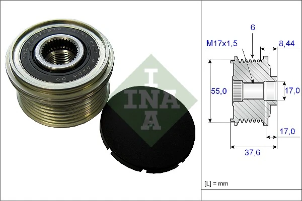 Alternator Freewheel Clutch